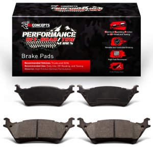 Lincoln Mark LT Brake Pads - Rear - R1 Concepts - Off-Road/Tow - `12-`20 Lincoln Mark LT Brake Pads - Rear - R1 Concepts - Off-Road/Tow - `12-`20